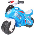 Motocicleta electronica de politie cu lumini si sunete copii