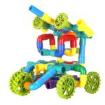 Set 26 de Piese de construit Stem diferite forme multicolore Tub