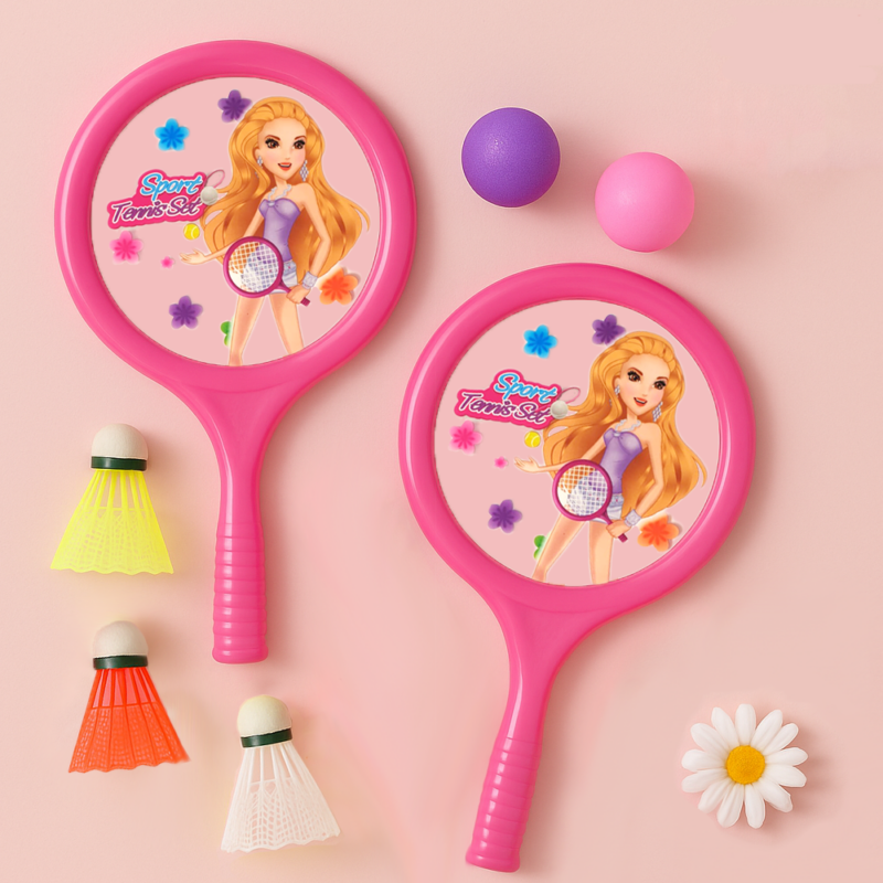 Set Palete Rachete de tenis cu minge si fluturasi Accesorii sport