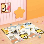 Covoras de joaca copii 180x200 Pliabil Happy Family doua fete