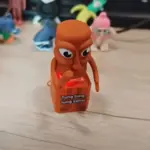 Figurina Breloc Tung Tung Sahur Italian Brainrot cu sunete 6.5 cm