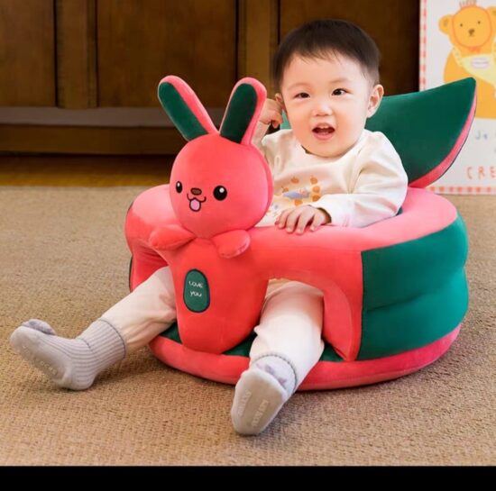 Fotoliu bebelusi Iepurasul Siclam cu suport pentru picioare din plus
