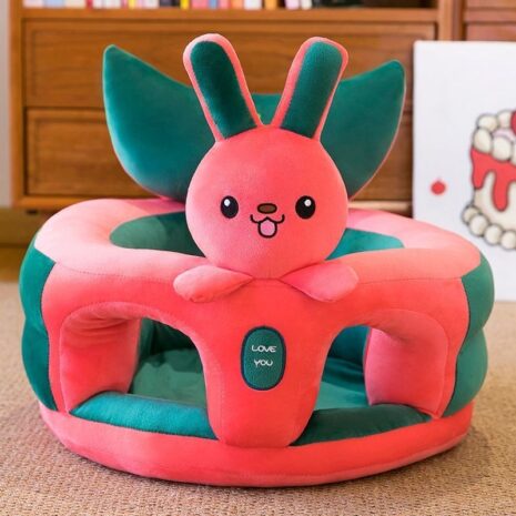 Fotoliu bebelusi Iepurasul Siclam cu suport pentru picioare din plus