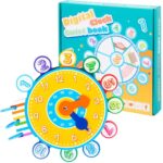 Jucarie Ceas didactic cu activitati educative pentru prescolari