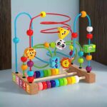 Jucarie Labirint Circuitul cu Animale pentru motricitate cu Abac