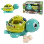 Jucarie interactiva Broscuta testoasa cu oua Lumini si muzica