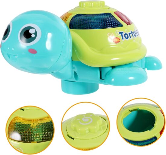 Jucarie interactiva Broscuta testoasa cu oua Lumini si muzica