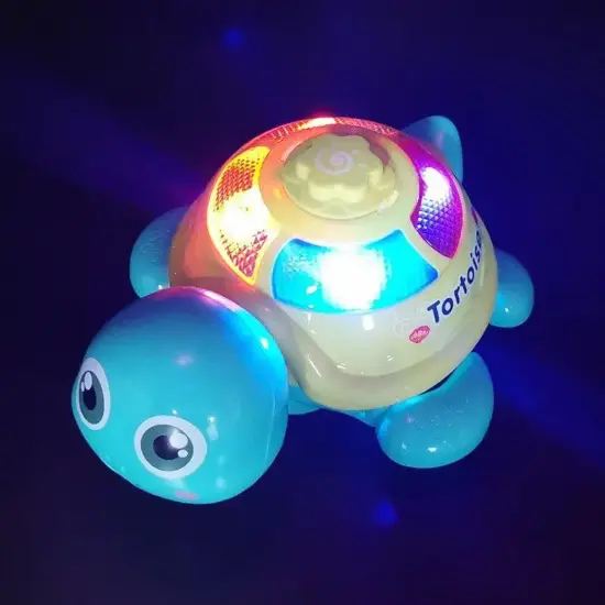 Jucarie interactiva Broscuta testoasa cu oua Lumini si muzica