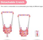 Premergator Rosu cu casca de protectie Ham Bebe de mers reglabil