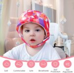 Premergator Rosu cu casca de protectie Ham Bebe de mers reglabil