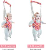 Premergator Rosu cu casca de protectie Ham Bebe de mers reglabil