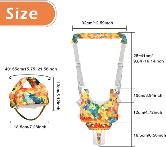 Premergator cu casca de protectie Ham Bebe de mers reglabil