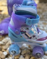 Role Inger Protectii 4 roti incepatori reglabile Lumini Frana Patine