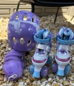 Role Inger Protectii 4 roti incepatori reglabile Lumini Frana Patine