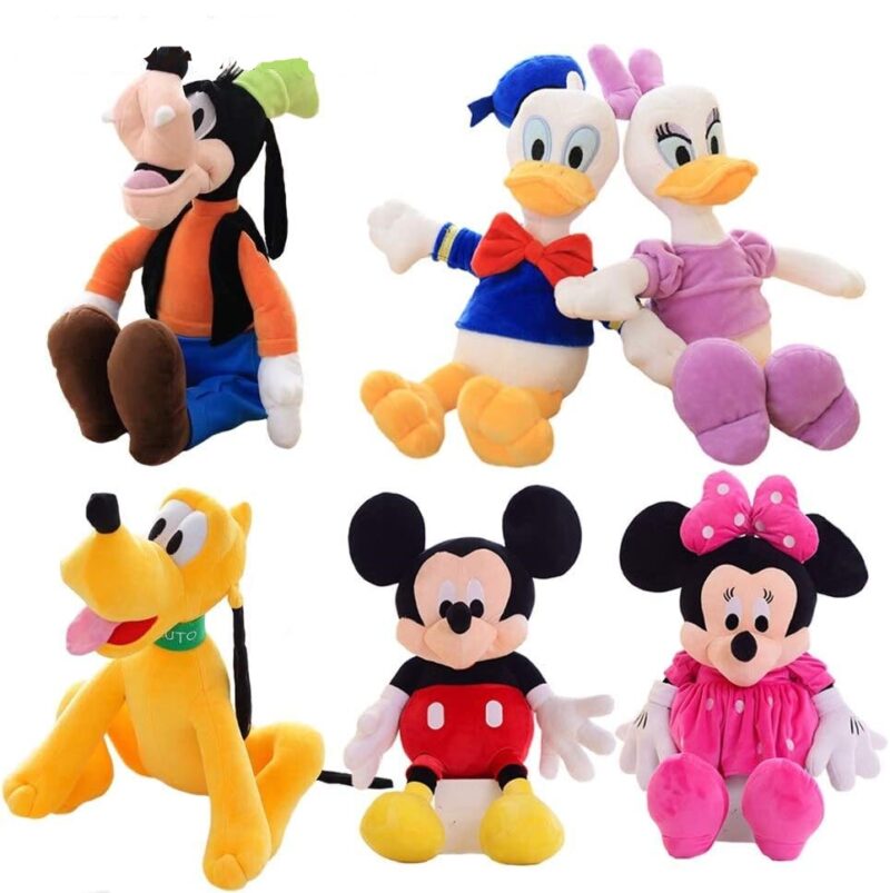 Set 6 Jucarii plus Mickey Minnie Pluto Donald Goofy Daisy