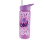 Stica de apa Roz din plastic 600ml Accesorii scoala si gadinita
