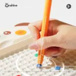 Tabla desen Joc Mozaic Ursulet piese colorate si pix magnetic