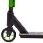 Trotineta Verde cu Frana de picior pe Spate Scooter cu Lumini