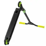 Trotineta Verde cu Frana de picior pe Spate Scooter cu Lumini