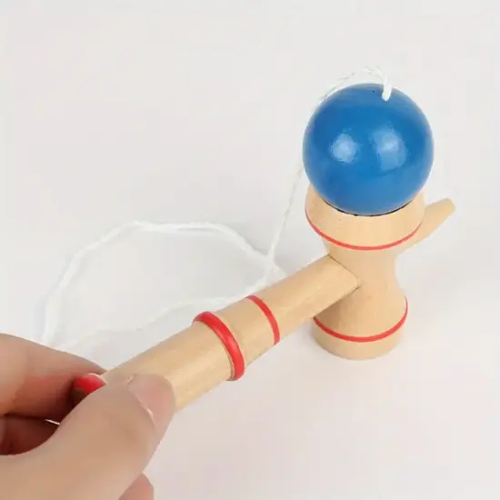 Jucarie Kendama 12cm Joc de indemanare din lemn antistres