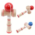 Jucarie Kendama 12cm Joc de indemanare din lemn antistres