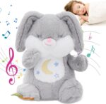 Jucarii plus Iepurasul interactiv care sforaie Lampa de veghe muzicala