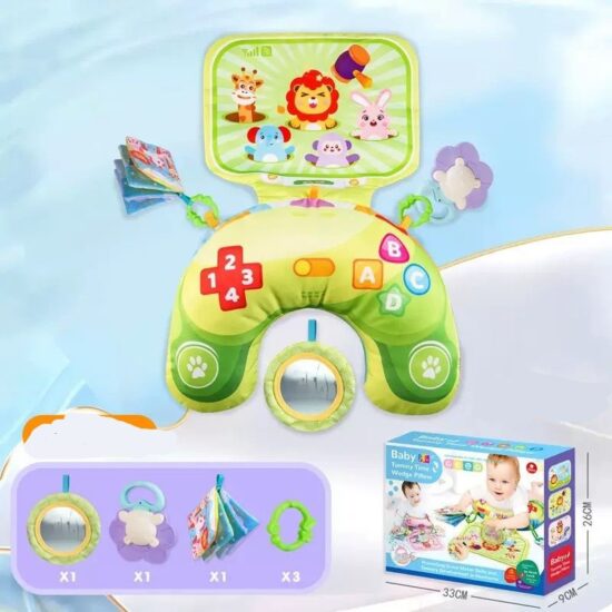 Perna Verde pentru burtica si cap cu Covoras si accesorii bebe