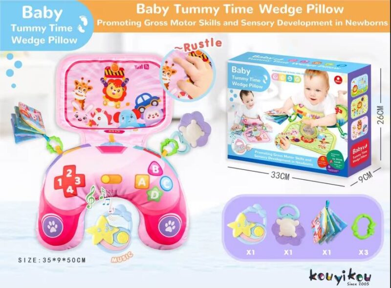 Perna Verde pentru burtica si cap cu Covoras si accesorii bebe