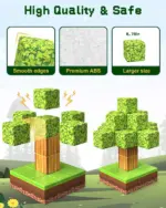 Set 100 Cuburi magnetice Craft Magnetic Jucarii Stem de construit