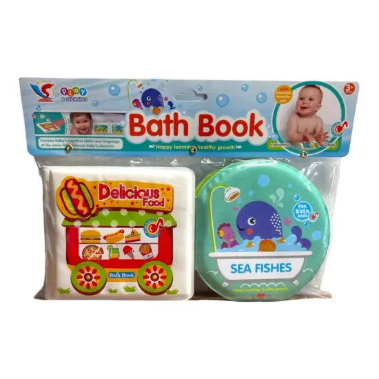 Set 2 Carti de baie Delicii Jucarii educative bebelusi Numere