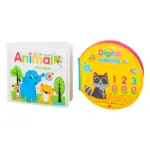 Set 2 Carti de baie Elefant Jucarii educative bebelusi Numere
