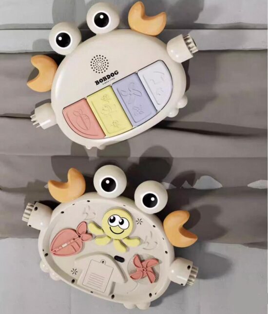 Antepremergator si Centru de joaca cu covoras si Zornaitori 4in1