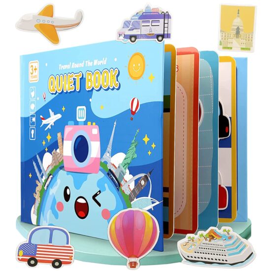 Carte educativa interactiva Nave piese puzzle repozitionabile