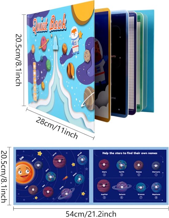Carte educativa interactiva Nave piese puzzle repozitionabile
