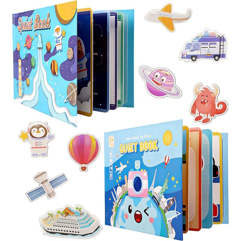 Carte educativa interactiva Nave piese puzzle repozitionabile