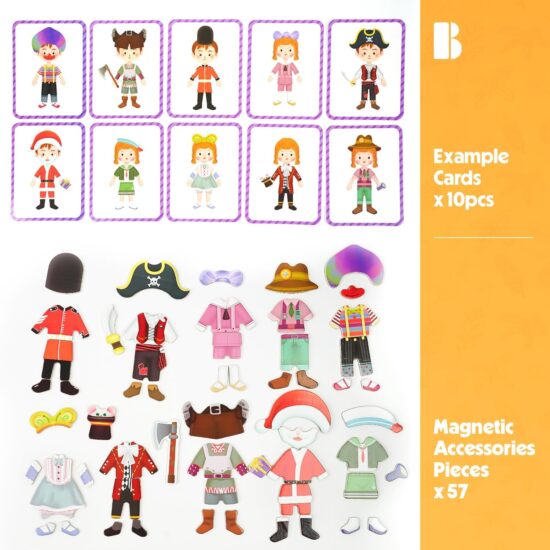 Carte magnetica Imbraca Costume Puzzle magnetic Tabla desen