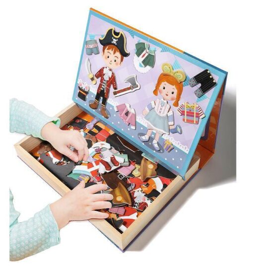 Carte magnetica Imbraca Costume Puzzle magnetic Tabla desen