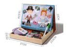 Carte magnetica Imbraca Costume Puzzle magnetic Tabla desen