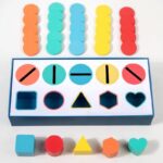 Cutia sortator pentru clasificarea formelor geometrice si culorilor