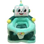Fotoliu bebelusi Robot verde cu suport pentru picioare din plus