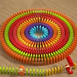 Joc Montessori Domino Curcubeu Cuburi constructii cu mecanisme