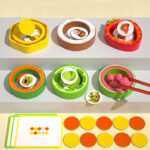 Joc Montessori logic Sortarea Numararea Recunoasterea Fructelor