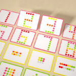 Joc Montessori logic Sortarea Numararea Recunoasterea Fructelor