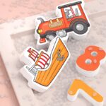 Joc educativ Logaritm 6in1 cu Vehicule Animale Operatii Pescuit