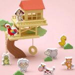 Joc educativ Logaritm 6in1 cu Vehicule Animale Operatii Pescuit