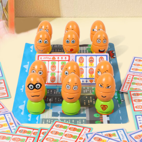 Joc educativ distractiv Oua Emoji Asociaza expresiile faciale