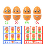 Joc educativ distractiv Oua Emoji Asociaza expresiile faciale