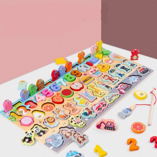 Joc logaritmic Asocieri si Recunoastere Jucarie educativa Animale Joc logaritmic Asocieri si Recunoastere Jucarie educativa Animale