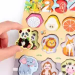 Joc logaritmic Asocieri si Recunoastere Jucarie educativa Animale