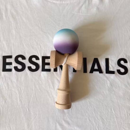 Jucarie Kendama 19cm Joc de indemanare Bila din cauciuc antistres